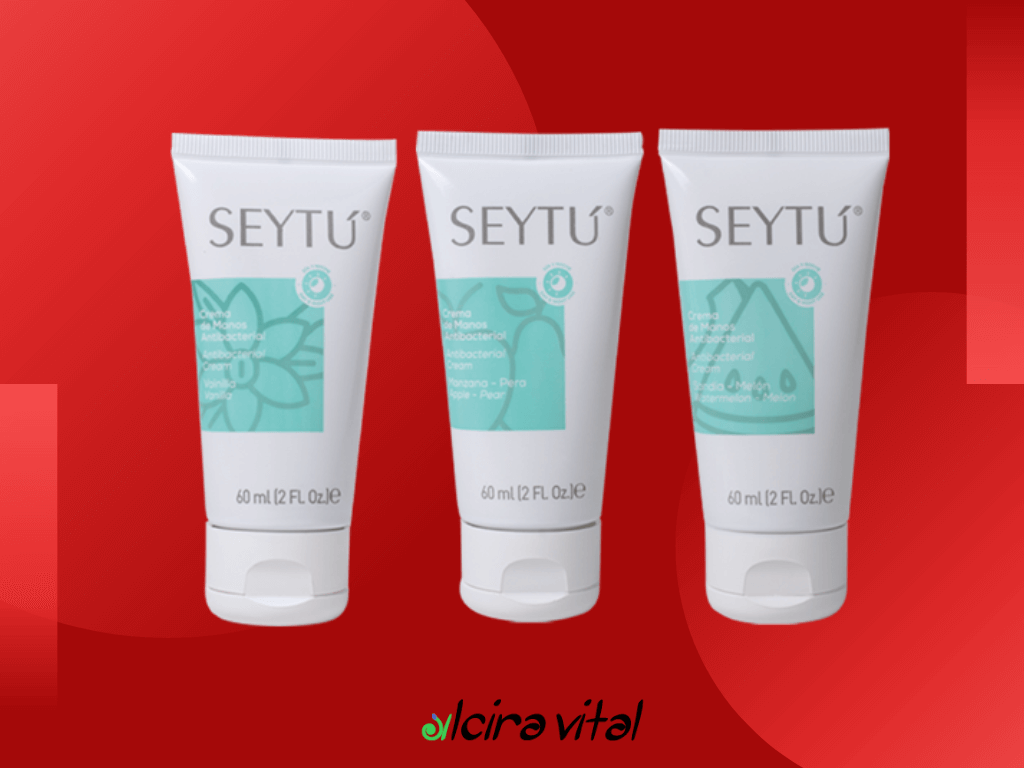 Crema de manos antibacterial Seytu 2