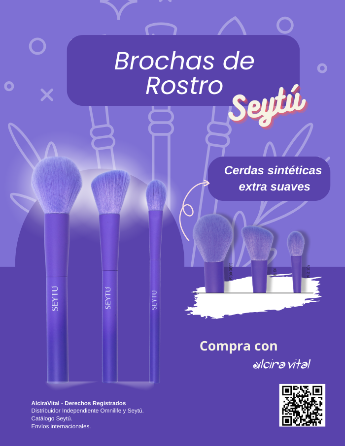 Set de Brochas Rostro de SEYTU  BENEFICIOS COMPRA USOS