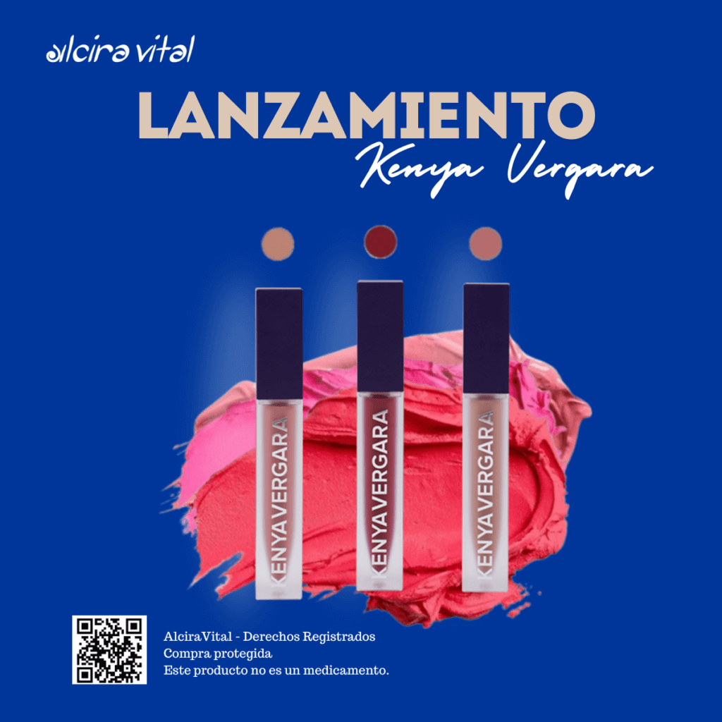 NUEVOS LABIALES LIQUIDOS MATE KENYA VERGARA | Alcira Vital